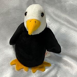 Ty Beanie Baby Baldy Bald Eagle 1996 Plush Collectible NWT Rare HTF
